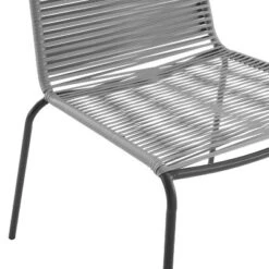 Fenton 2pk Outdoor Wicker Stackable Chairs - Gray - Crosley -Garden & Outdoors GUEST 42a1e45c 2822 4bb0 9ad8 c74caefe6dc0