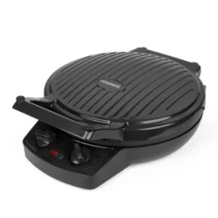 Courant 12 Inch Electric Griddle And Pizza Maker W/ Dial, Opens 180° 9 Courant 12 Inch Electric Griddle And Pizza Maker W/ Dial, Opens 180° -Garden & Outdoors GUEST 4361363f ef45 4153 b91f 3e0d6eddaf7f