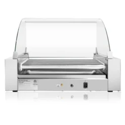 Olde Midway Electric Hot Dog Roller Grill Cooker With Glass Cover, Commercial Grade Machine -Garden & Outdoors GUEST 441b553d 38d6 4377 8261 36b7c146f4ff