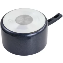Oster® Oster Anetta 1.5 Quart Aluminum Nonstick Saucepan In Navy Blue -Garden & Outdoors GUEST 46aea370 84e3 490d 8539 0d5a15713543