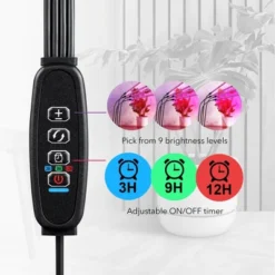 Dartwood LED Grow Lights For Indoor Plants With Red Blue Spectrum - Plant Grow Light With 9 Brightness Levels, Auto On Off Function (2 Pack) -Garden & Outdoors GUEST 46b7ca1d 995c 4a88 9f00 25fa1b2cc528 1