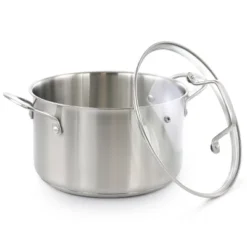 Martha Stewart Everday Midvale 2.6 Quart Stainless Steel Saucepan With Lid