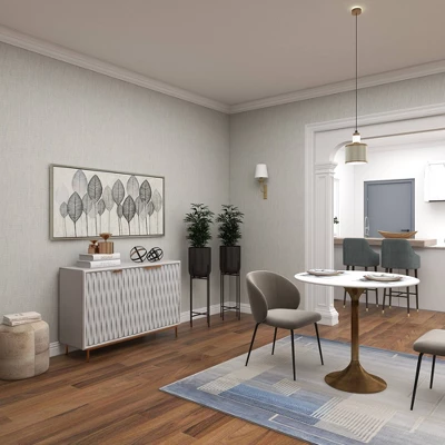 Olivia & May Modern With Stand Iron Planter Pots Black 8 Olivia & May Modern With Stand Iron Planter Pots Black - Image 8