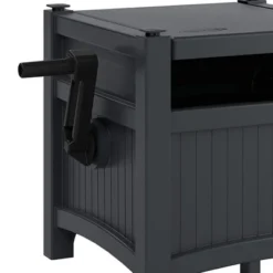 Suncast Hideaway 100-Foot Garden Hose Reel For 5/8" Hoses W/Stay-Up Lid & Crank Handle For Hassle-free Outdoor Storage, Cyberspace (2 Pack) -Garden & Outdoors GUEST 4e4c6df0 0d16 4831 98bb b7e5ca25dfaf 1