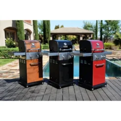 Permasteel 2-Burner Gas Grill With Foldable Side Tables 33 Permasteel 2-Burner Gas Grill With Foldable Side Tables -Garden & Outdoors GUEST 4eab3472 3398 4a97 ae6d b73db131005c