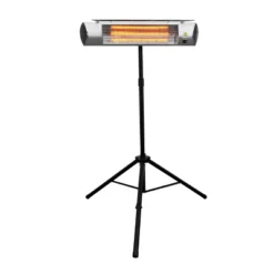 Kenmore Carbon Infrared 1500W Electric Patio Heater With Tripod & Remote Silver -Garden & Outdoors GUEST 50f87c3a 038d 4333 8a40 97182dc68dab