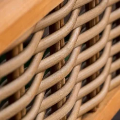 Cambridge Casual Auburn Teak & Wicker Outdoor Patio Daybed With Cushion Brown/Blue 18 Cambridge Casual Auburn Teak & Wicker Outdoor Patio Daybed With Cushion Brown/Blue -Garden & Outdoors GUEST 51d92a18 6129 4261 a276 c081bf143388