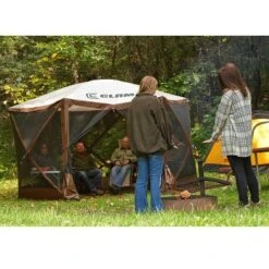 CLAM Quick-Set Escape 11.5' X 11.5' Portable Pop-Up Camping Outdoor Gazebo Screen Tent Canopy Shelter & Carry Bag With 3 Wind & Sun Panels Accessory -Garden & Outdoors GUEST 522c0278 32c0 46cd a6f4 3bd97be79a5e 1