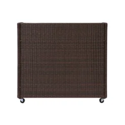 Teamson Home 39.5" Veronica Rolling Outdoor PE Rattan Bar Cart With Storage, Brown 17 Teamson Home 39.5" Veronica Rolling Outdoor PE Rattan Bar Cart With Storage, Brown -Garden & Outdoors GUEST 55cfc7a0 4cd5 4bfe 9521 3fc647174183