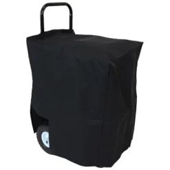 Sunnydaze Decor Sunnydaze Outdoor Firewood Log Rack Cart Carrier With Heavy-Duty Weather-Resistant Polyester Cover - Black -Garden & Outdoors GUEST 58889968 b707 428d a6b5 6d91ad1aa293