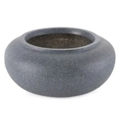 HC Companies Versatile 21 Inch Round Natural Decorative Plastic Outdoor Garden Hose Storage Pot With Side Hole For Faucet Connection -Garden & Outdoors GUEST 599a8c5b 1763 4266 ae12 2c23fbe3d187