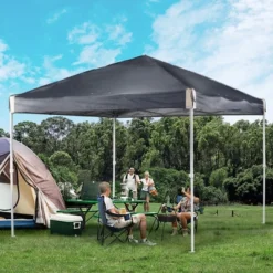 Aoodor 9.8'x9.8' Pop Up Canopy Tent With Roller Bag, Portable Instant Shade Canopy -Garden & Outdoors GUEST 5cbaf1ed b82b 4fab 952b 396fc1a4ac1d