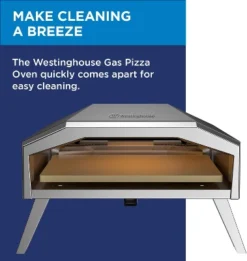 Westinghouse Gas-Powered Artisan Outdoor Pizza Oven - Stainless Steel Portable Pizza Ovens 8 Westinghouse Gas-Powered Artisan Outdoor Pizza Oven - Stainless Steel Portable Pizza Ovens -Garden & Outdoors GUEST 5d4a0123 016c 4a5c b3a9 f91bcd68e05d