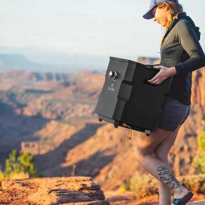 Tailgater X Portable Gas Fire Pit - Black - Ukiah 2 Tailgater X Portable Gas Fire Pit - Black - Ukiah - Image 2