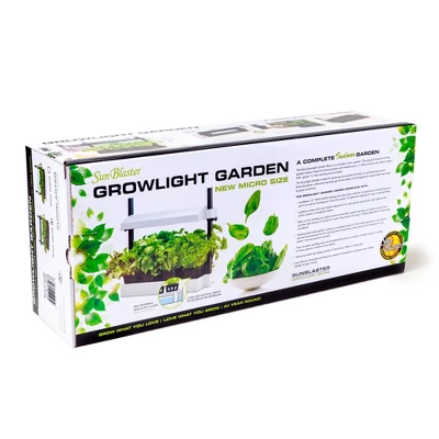 SunBlaster SL1600199 T5HO Micro T5 Grow Light Garden W/Reflector & 4 Seedling Trays For Flower, Herbs, And Veggie Seed Starting Or Plant Propagation 1 SunBlaster SL1600199 T5HO Micro T5 Grow Light Garden W/Reflector & 4 Seedling Trays For Flower, Herbs, And Veggie Seed Starting Or Plant Propagation
