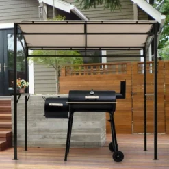 Costway 7'x4.5' Grill Gazebo Outdoor Patio Garden BBQ Canopy Shelter Storage Hook 13 Costway 7'x4.5' Grill Gazebo Outdoor Patio Garden BBQ Canopy Shelter Storage Hook -Garden & Outdoors GUEST 62f052cb 3470 45cb a162 b486a8d2c66c