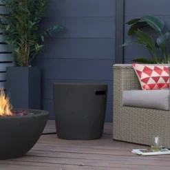 Riverside Tank Cover Shale - Real Flame -Garden & Outdoors GUEST 639ba332 37ee 4fc3 ab00 04f92b1e11c4