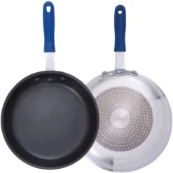 Winco AFPI-12NH, 12" Induction Ready Aluminum Fry Pan With Non-Stick Coating And Silicone Sleeve
