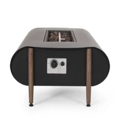 Vernon Outdoor Rectangular Fire Pit With Tank Holder - Dark Gray - Christopher Knight Home 17 Vernon Outdoor Rectangular Fire Pit With Tank Holder - Dark Gray - Christopher Knight Home -Garden & Outdoors GUEST 644a5898 0539 4bd1 a6d6 5369286a52c6