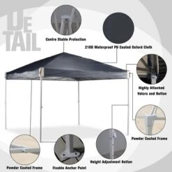 Aoodor Pop Up Canopy Tent With Removable Mesh Window Sidewalls, Portable Instant Shade Canopy With Roller Bag 14 Aoodor Pop Up Canopy Tent With Removable Mesh Window Sidewalls, Portable Instant Shade Canopy With Roller Bag -Garden & Outdoors GUEST 647cfc21 b78e 4ff8 bac2 2d9b0ccc6d3b