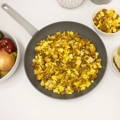 BergHOFF Leo Non-Stick Cast Aluminum Fry Pans, Stay-cool Handle 4 BergHOFF Leo Non-Stick Cast Aluminum Fry Pans, Stay-cool Handle - Image 4