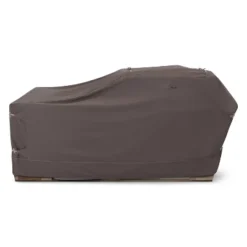 Classic Accessories Ravenna Water-Resistant BBQ Grill Cover For Island With Left And Right Grill Head, Dark Taupe -Garden & Outdoors GUEST 6d62e5d6 d797 42f4 928a 35eb45483822