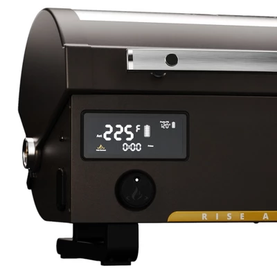 HALO Prime300 Rechargeable Electric Cordless Portable Outdoor Camping Countertop Pellet Grill With 10 Pound Hopper Capacity, Battery Not Included 1 HALO Prime300 Rechargeable Electric Cordless Portable Outdoor Camping Countertop Pellet Grill With 10 Pound Hopper Capacity, Battery Not Included