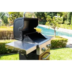Permasteel 2-Burner Gas Grill With Foldable Side Tables 29 Permasteel 2-Burner Gas Grill With Foldable Side Tables -Garden & Outdoors GUEST 71db914b e088 4962 b887 3dffafab48c3