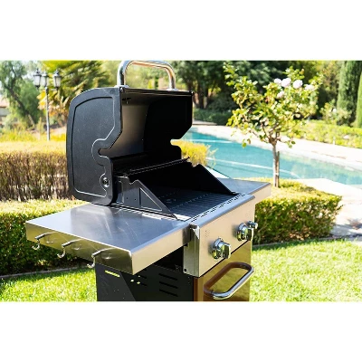 Permasteel 2-Burner Gas Grill With Foldable Side Tables 12 Permasteel 2-Burner Gas Grill With Foldable Side Tables - Image 12
