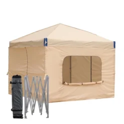 Aoodor 10' X 10' Pop Up Canopy Tent With Removable Mesh Window Sidewalls, Portable Instant Shade Canopy With Roller Bag 18 Aoodor 10' X 10' Pop Up Canopy Tent With Removable Mesh Window Sidewalls, Portable Instant Shade Canopy With Roller Bag -Garden & Outdoors GUEST 7494d6fd 7cb4 4893 ac24 9db04ea9b331
