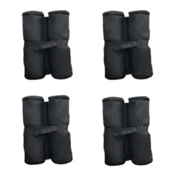 Outsunny 33lbs Canopy Weights Bags For Stability, Sandbag Anchor For Gazebo Pop Up Tent, Set Of 4 - Black 7 Outsunny 33lbs Canopy Weights Bags For Stability, Sandbag Anchor For Gazebo Pop Up Tent, Set Of 4 - Black -Garden & Outdoors GUEST 74c22b57 e073 4a23 bab4 d9c127baef92