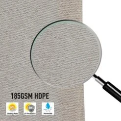 Outsunny 20' X 16' Rectangle Patio Sun Sail Shade Canopy Cloth -Garden & Outdoors GUEST 74d7fc88 d1c4 4965 98c2 10948ad3b1e2