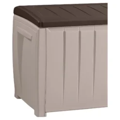 Novel 90 Gallon Outdoor Storage Box - Beige/Brown - Keter -Garden & Outdoors GUEST 7825de49 7c55 4656 937c f28ee73e38d9