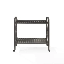Kaplan Outdoor Steel Bar Cart Bronze - Crosley 10 Kaplan Outdoor Steel Bar Cart Bronze - Crosley -Garden & Outdoors GUEST 78a534ba bb9e 4984 9b2b c61fba6a1efb