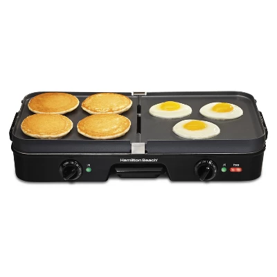 Hamilton Beach Black 3 In 1 Grill/Griddle- 38546 3 Hamilton Beach Black 3 In 1 Grill/Griddle- 38546 - Image 3