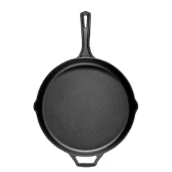 Bruntmor 12'' Blue Pre-seasoned Cast Iron Frying Pan - Black -Garden & Outdoors GUEST 7eadb02c c4bf 4e75 a17f 2b986fd79bd5