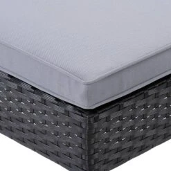 Parksville Patio Bar Set With Cushions - Black/Gray - CorLiving -Garden & Outdoors GUEST 7f3fd426 68e7 4973 a1cf f17ad9563359