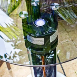 Infrared Electric Bistro Table Outdoor Heater - Black - EnerG+ -Garden & Outdoors GUEST 7faf35d0 2b85 45c0 9191 2b6bfa75d078