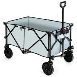 Costway Folding Collapsible Wagon Utility Camping Cart W/Wheels & Adjustable Handle RedGreyNavy 21 Costway Folding Collapsible Wagon Utility Camping Cart W/Wheels & Adjustable Handle RedGreyNavy -Garden & Outdoors GUEST 8091df20 613a 4df8 b0bb 376301332c6c