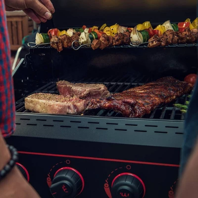 Megamaster 5-Burner Gas Grill With Stainless Steel Tong 720-0982TG 5 Megamaster 5-Burner Gas Grill With Stainless Steel Tong 720-0982TG - Image 5