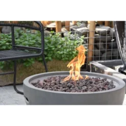 Nantucket 27" Natural Gas Fire Pit Outdoor Backyard Patio Heater - Elementi -Garden & Outdoors GUEST 81af6c9c 5dd0 4b6f a1bd 3196200cb037 1