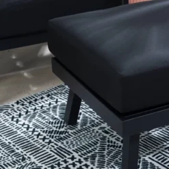 Linon Lark Aluminum Ottoman 13 Linon Lark Aluminum Ottoman -Garden & Outdoors GUEST 82e54916 efb6 4e59 8796 2add794c7ddd