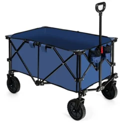 Costway Folding Collapsible Wagon Utility Camping Cart W/Wheels & Adjustable Handle RedGreyNavy 22 Costway Folding Collapsible Wagon Utility Camping Cart W/Wheels & Adjustable Handle RedGreyNavy -Garden & Outdoors GUEST 839d4168 2fea 4d8a b3ff 971a58887e88