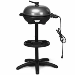 Costway Electric BBQ Grill 1350W Non-stick 4 Temperature Setting Outdoor Garden Camping -Garden & Outdoors GUEST 83f173e3 829d 4fb9 b726 850297bb6b33