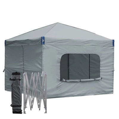 Aoodor Pop Up Canopy Tent With Removable Mesh Window Sidewalls, Portable Instant Shade Canopy With Roller Bag 8 Aoodor Pop Up Canopy Tent With Removable Mesh Window Sidewalls, Portable Instant Shade Canopy With Roller Bag - Image 8