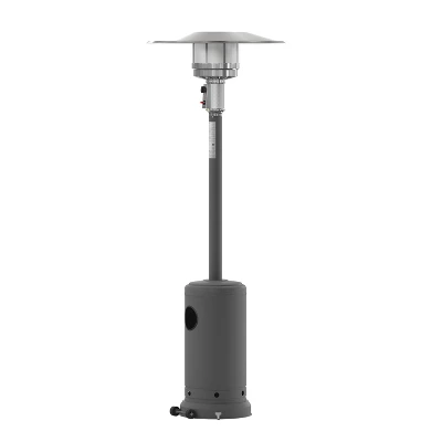 Merrick Lane Stainless Steel 7.5' Tall 40,000 BTU Outdoor Propane Patio Heater With Wheels 15 Merrick Lane Stainless Steel 7.5' Tall 40,000 BTU Outdoor Propane Patio Heater With Wheels - Image 15