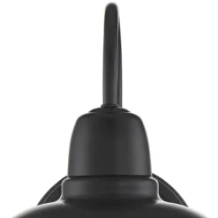 John Timberland Urban Barn Rustic Industrial Farmhouse Outdoor Wall Light Fixtures Set Of 2 Black Gooseneck Arm 11 1/4" For Post Exterior Barn Deck -Garden & Outdoors GUEST 86bdc6bf 1037 41f9 a947 f13387b18841