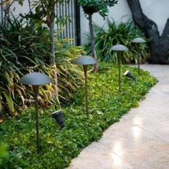 John Timberland Large Mushroom 18" High Bronze Low Voltage LED Path Light -Garden & Outdoors GUEST 8727d1fa c44c 425a ad90 542b4ffd9a6b