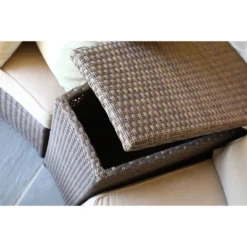 Cyprus Brown 8pc Sectional With Sunbrella - Canopy Home And Garden -Garden & Outdoors GUEST 8806963b a7e6 4c00 afbb 3227cd25bf91