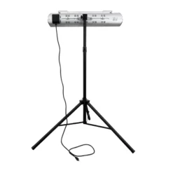 Kenmore Carbon Infrared 1500W Electric Patio Heater With Tripod & Remote Silver -Garden & Outdoors GUEST 885dc031 702d 471f 94f0 283edcb05ca5